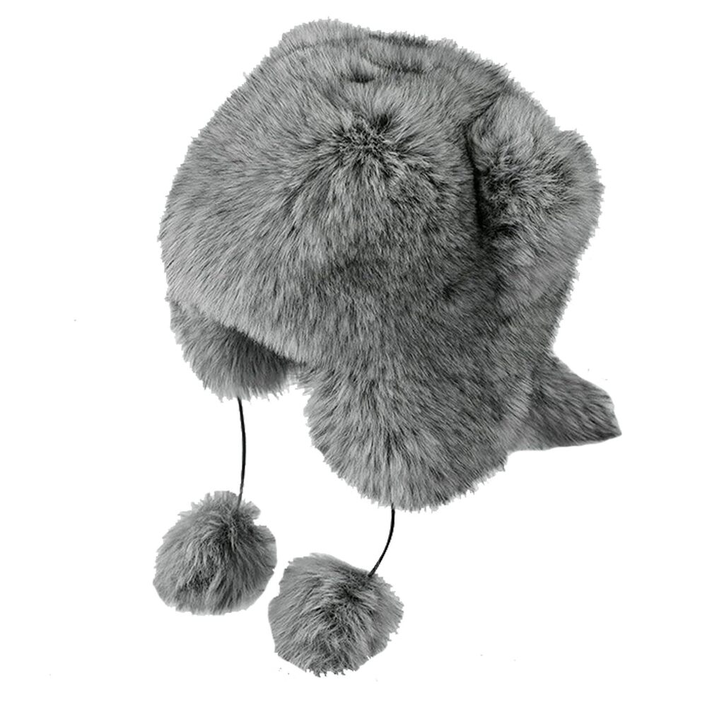 8610 Faur Fur Hat Cute Raccoon Tail Parent-Child Plush Hat 2024 Winter
